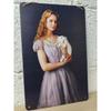 Mia Wasikowska As Alice Disney Metal Poster, Wonderland Wall Art Decor