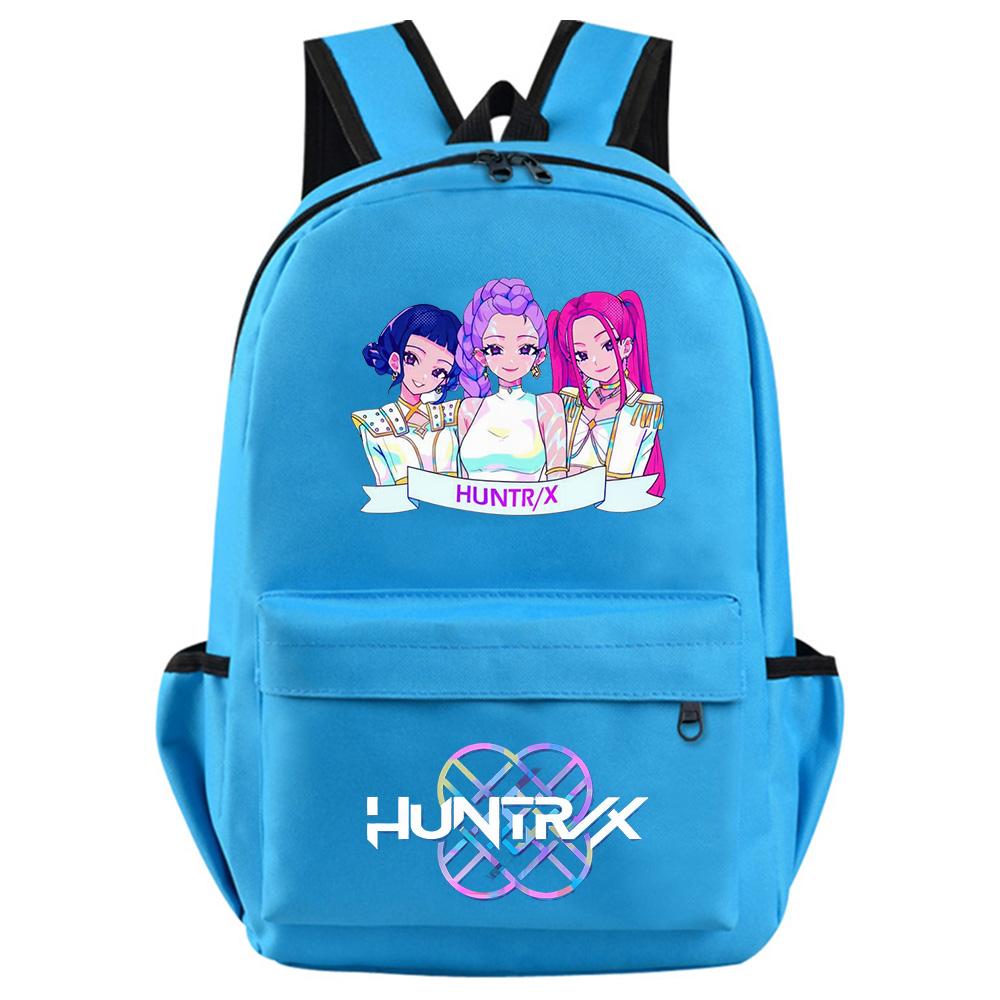 Anime Kpop Demon Hunters Printed Backpack for Teenager Student Girl Boy Bookbag Schoolbag Women Large Capacity Travel Bag Kid Gift Rucksak