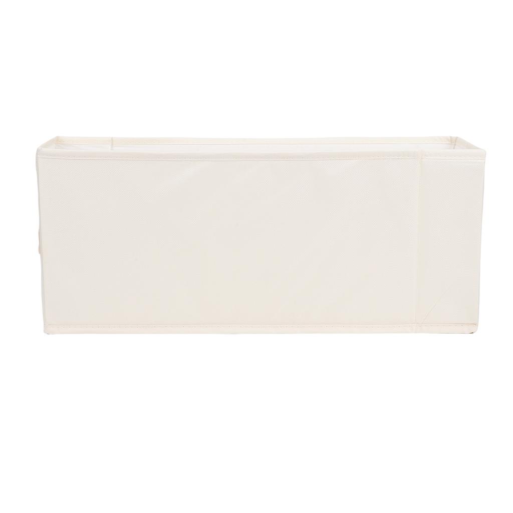 Narrow Storage Basket 600D Oxford Cloth Water Proof Rectangular Slim Storage Bin Closet   with Handle for Shelves