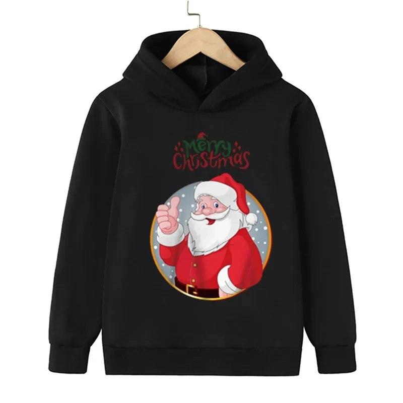 Vánoční Mikiny s potiskem Santa Clause Unisex Dámská Móda Streetwear Oversized Mikiny Mikina Pulovry Teplákové soupravy Unisex Oblečení