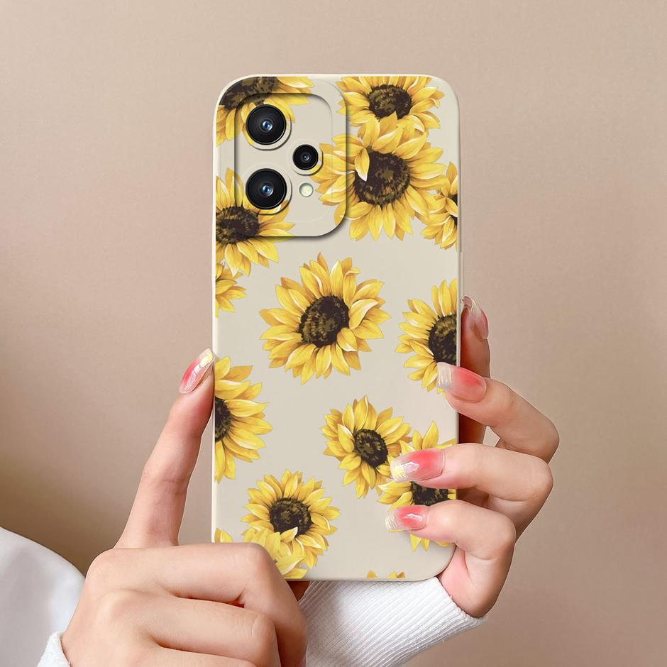 For OPPO Realme 9 Pro Plus 5G Case Cool Girl Cartoons Liquid Silicone Shell For Realme9 9Pro Plus 5G New Design Shockproof Funda