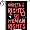 NEW 12"x18" Double Sided Garden Ag - Women's Rights Are Human Rights WWL IIC