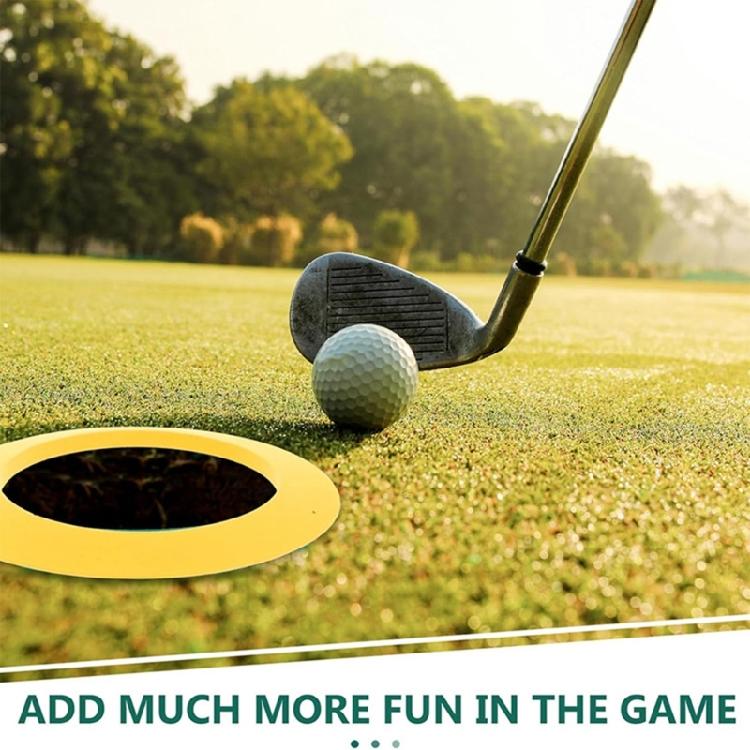Allenatore di Precisione per il Putt da Golf Portatile Green da Putt Golf Anelli per Buca da Golf Strumento di Allenamento Golf Buca