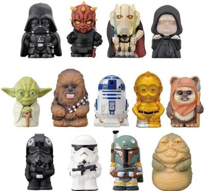 Ensky Star Wars Weich-Vinyl-Marionetten-Maskottchen 1 PVC-Auswahl, Box, ca.. H40-50mm,