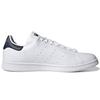 adidas Originals Stan Smith Dark Blue Tail Comfortable Breathable Low Top Skateboard Shoes Unisex White FX5501