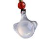 Natural Agate Chalcedony Devil Ray Pendant - Creative Festival Gift, Popular European & American Style