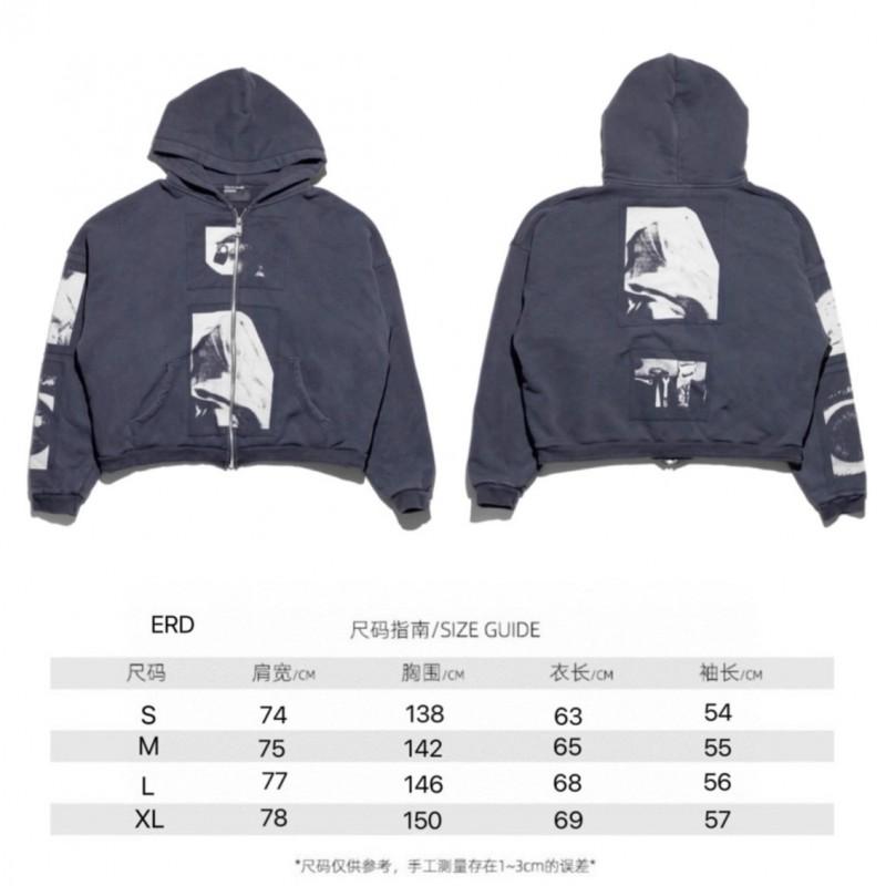 Oversized Unisex Hooded Sweatshirt With Distressed Washed Letter Print Cotton Blend Casual Top Teens Adults