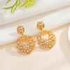 European & American Style Zirconia Drop Earrings: High-End, Unique, Versatile Women's Accessories
