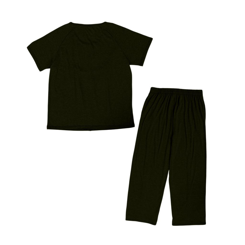 Vêtements Adaptatifs Unisexes pour Personnes Âgées - Chemise, Tenue Confortable pour le Repos au Lit pour Hommes et Femmes, Vêtements de Récupération