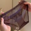 Mesh Women Underwear Hollow Bow Lace Panties Female Lingerie Lace Briefs  Lady