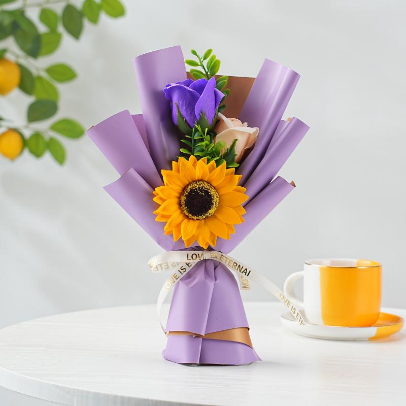 Scented Soap Rose Bouquet: Perfect Gift for Mother's Day, Valentine's, Birthdays - Ideal for Girlfriends, Moms, Besties, Teachers.