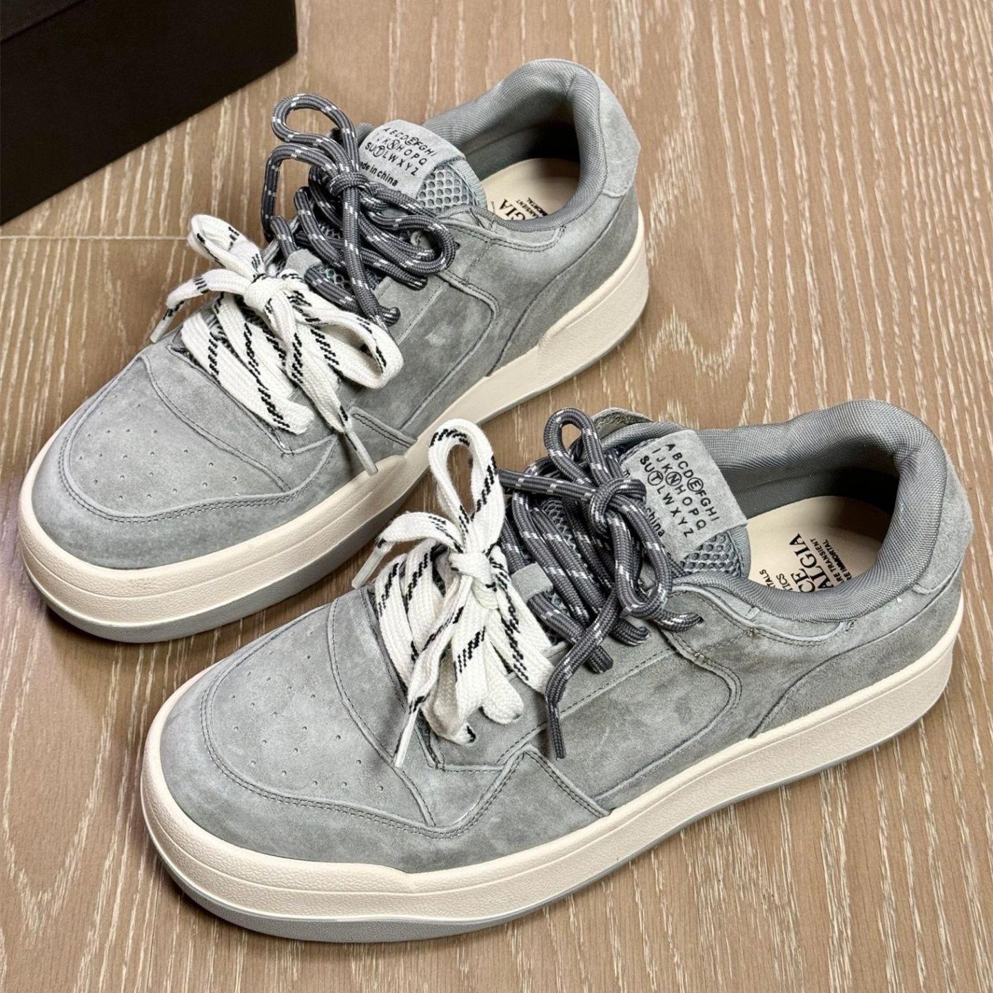 Thick soled women s 2026 spring new height increasing retro fashion casual sports shoes 35 серый