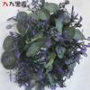 Artificial Eucalyptus Wreath Small Lavender Leaf Door Decor Floral Ring Home Wedding Party