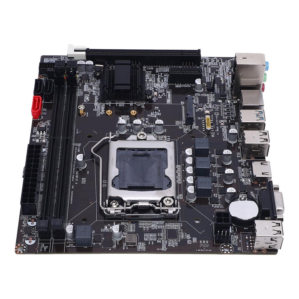 B75 Computer Motherboard for LGA 1155 2x8GB DDR3 Memory Gaming Motherboard M.2 Nvme NGFF ATA3.0 PCI