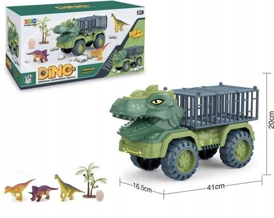 Samochód Dinozaur Zabawka Ciężarówka Dla Dinozaurów Duży Transporter Tir 07