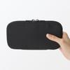 MUJI Adjustable Pocket Gadget 19cm x 10cm x 2cm 83767129 Pouch, Slim, Approx. (W) (H) (D), Black,