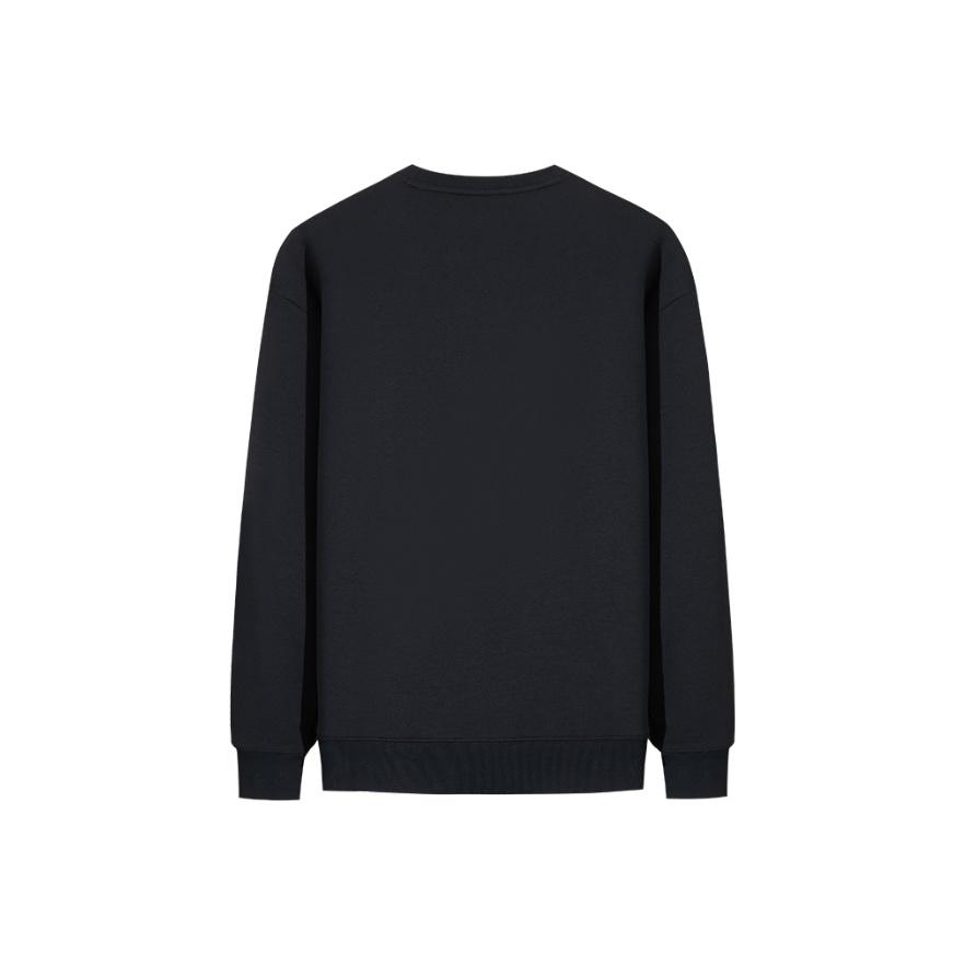 Anta Autumn Youth Campus Style Hoodie Men Tops Black 952548718N-6