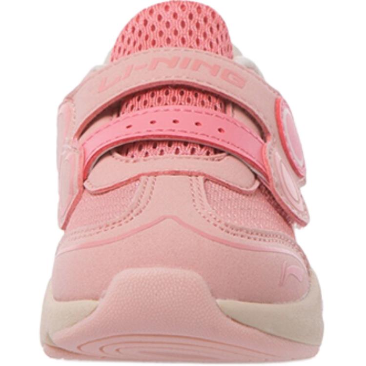 Li Ning Fashionable Non-Slip Wear-Resistant Breathable Low-Top Sports Casual Shoes Baby sneakers Pink YKHR016-4