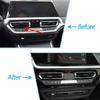 Auto Vorne Mitte Air Vent Outlet Grille AC Slide Clip Reparatur Kit Für BMW 1 3 4 Z4 X3 x4 Serie F40 F44 G20 G28 G29 G01
