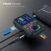 Multifunctional Fast Charging Car AUX Adapter MP3 Music Player Wireless FM Transmitter with Big Color Screen 2.4A QC3.0 Dual USB