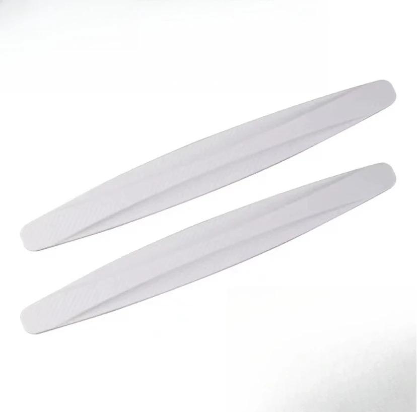 Popu 2 Piece Universal Car Bumper Protector Guard Anti-collision Front Rear Corner Decoration Strip Accessories