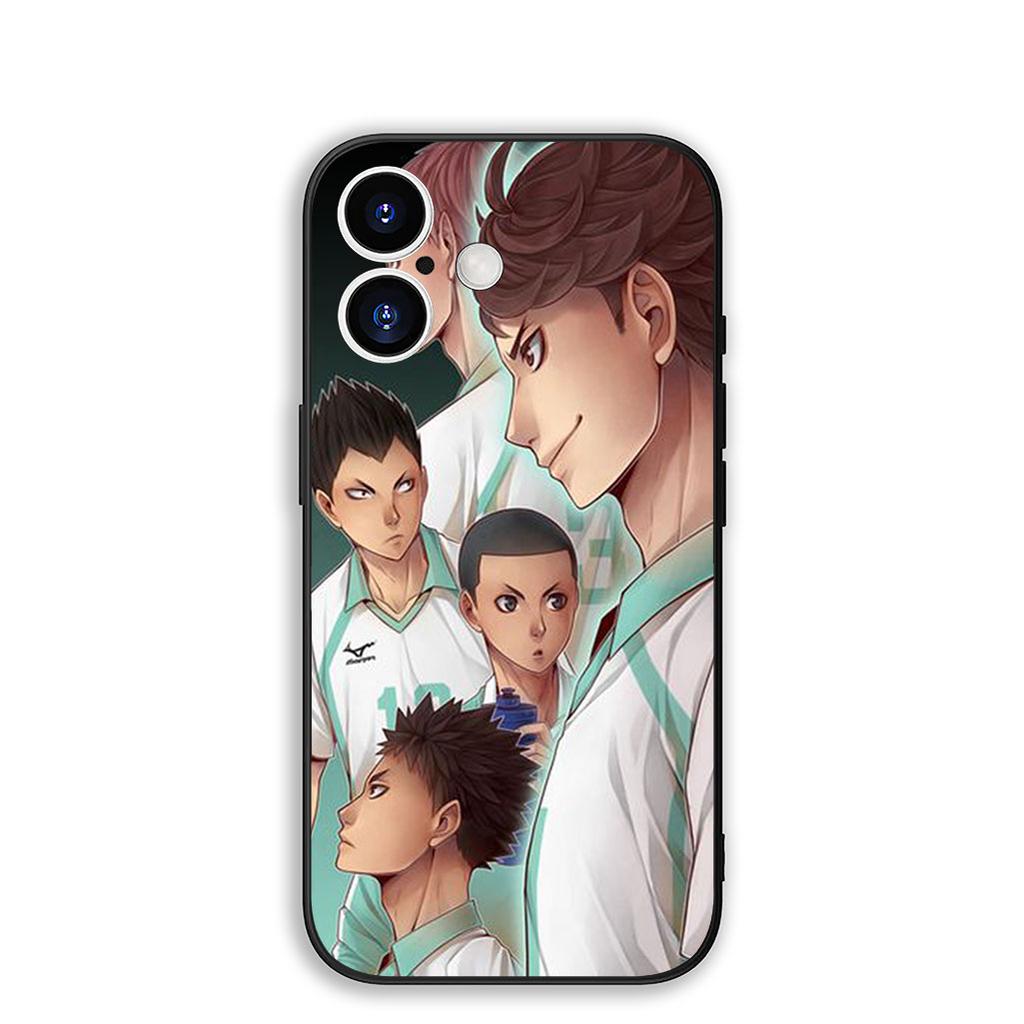 Cover for Apple iPhone 17 16 Plus 13 12 Pro Max Mini X XR Xs ProMax 16E 15+ 17+ Air Phone Case Toru Oikawa Haikyuu Shoyo Hinata