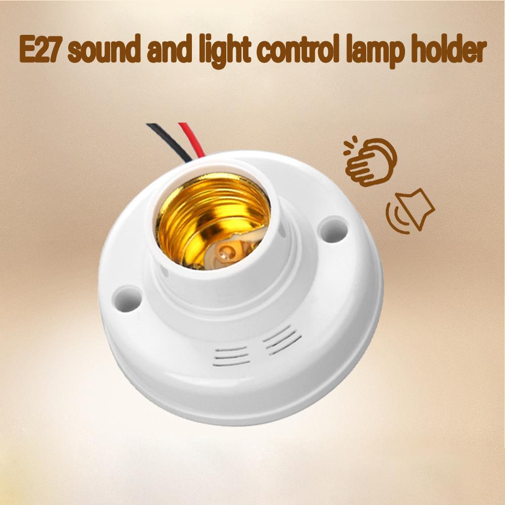 Socket E27 Converter With PIR Motion Sensor Ampoule 110-240V LED E27 Lamp Base Intelligent Light Bulb Switch MAX 60W
