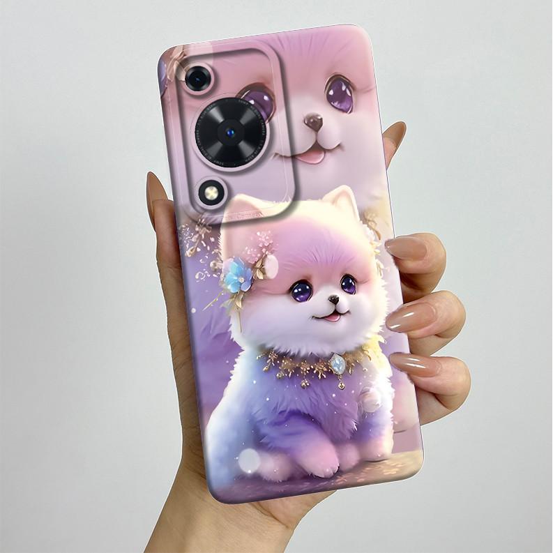 Phone Case For Huawei Nova Y72 Cases Fashion Butterfly Floral Cover For Huawei Nova Y72 NovaY72 Soft Silicone Shockproof Shell