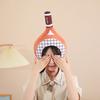 Lovely Tennis Racket Shape Hat Offering Warmth Breathability Hat for Various Outdoor Activity Christmas Gift for Girl