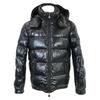 Moncler MAYA Pánska prešívaná bunda s kapucňou 1 čiernaPoužitá