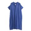 BUNON [BUNON] Navy Thin Cotton Dress Dress L NavyUsed