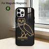 D-Drake OvO O-OWL  Phone Case For iPhone17,16,15,14,13,12,11 Plus,Pro Magnetic with Magsafe Wireless Charging