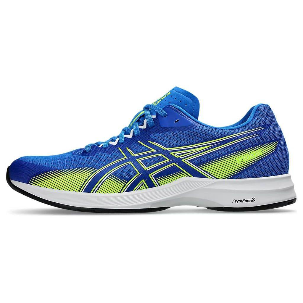 Asics Lyteracer 5 Comfortable Low-Top Training Running Shoes Men sneaker Blue Green 1011B903-400
