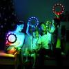 TOSY Flying Ring 12 Super Auto Light Lightweight Cool Easter Basket Filler Gift Toy for and Kids - LEDs, Bright, Soft, Up, Safe, Waterproof, Frisbee,