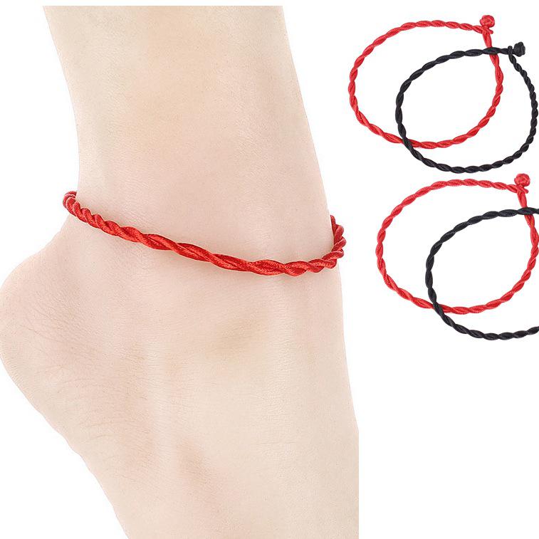 Benmingnian Red String Bracelet with Five Elements Beads - Five-Color Dragon Boat Festival Wristband Gift for Students