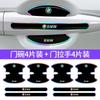 BVYD9 4/8Pcs Car Threshold Sticker with Door Handle Bowl Scratch Door Guard Edge Corner Protective Sticker For BMW Car Accessories