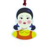 Game Masked Man Pendant Decorations,for Car Rear View Mirror, Bag, Key Chain, Christmas Tree