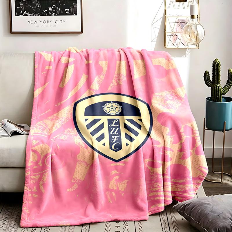 Leeds United Football Club Theme Blanket Suitable For Beds Sofas And Camping Perfect For Both Men And Women Comfortable Bedding All Year Round
