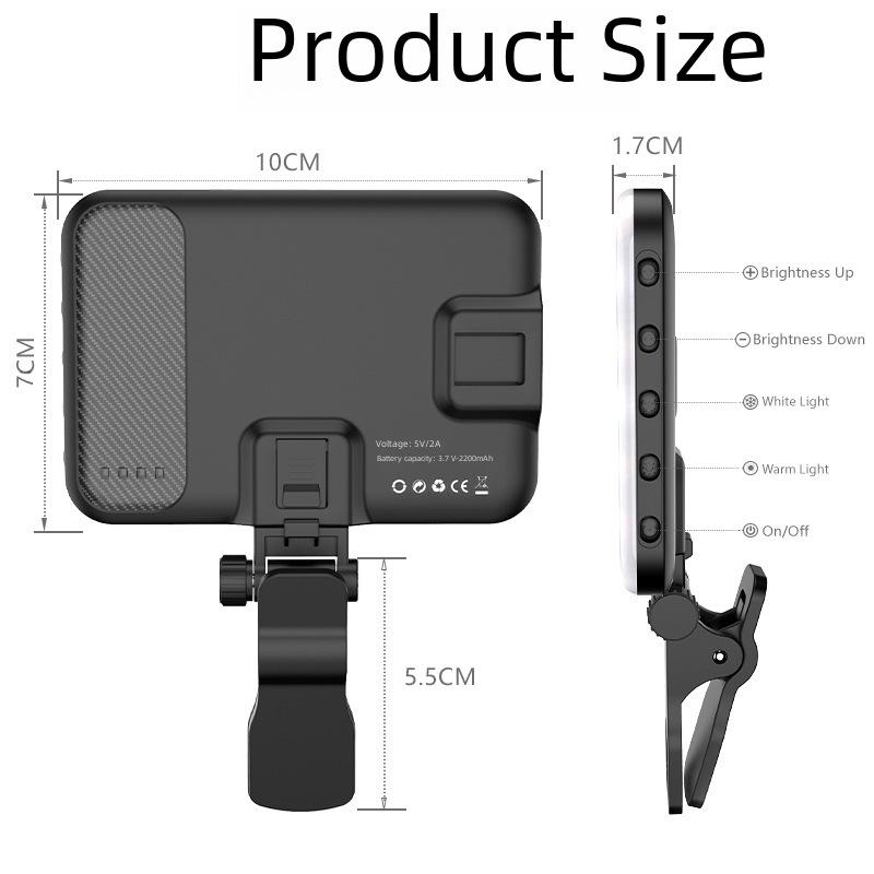Tragbares Schönheits- und Fotografie-Fülllicht für Mobiltelefone