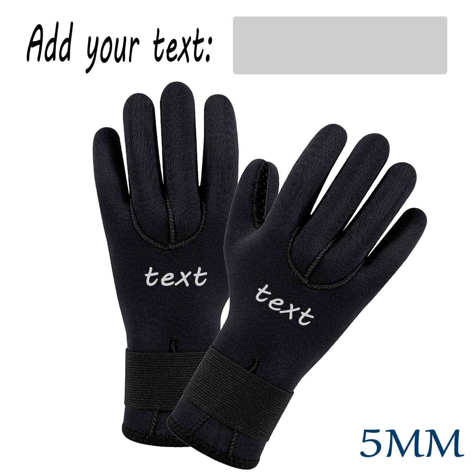 

Customed 3MM/5MM Neoprene Diving Gloves Dive Gloves, Pool Glove Fishing Gloves For Swiming Kayaking Paddling, Gear Diving Gear Diving S