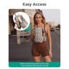 Water-resistant Water Bottle Holder Bag with Strap Portable Insulating Cup Sleeve Large Capacity Gym Accessories