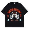 Funny Silly Goose Meme T-Shirt Unisex Women Hip-hop Vintage T-shirt Short-sleeved Loose 100% Cotton Oversized High Quality T-shirts