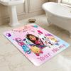 Custom Name Fairy Cat Dreams Living Room Non-Slip Area Rug Soft Carpet for Bedroom Kids Playroom Sofa Office Home Decor Doormat