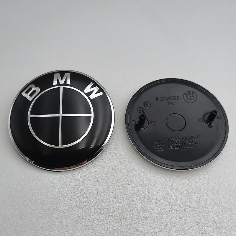 OSTB7 3d 82mm 74mm Car Front Hood Badge Bonnet Logo Rear Trunk Emblem For BMW E46 E39 E90 E36 E60 E30 E87 M2 M3 M4 M5 50th Anniversary