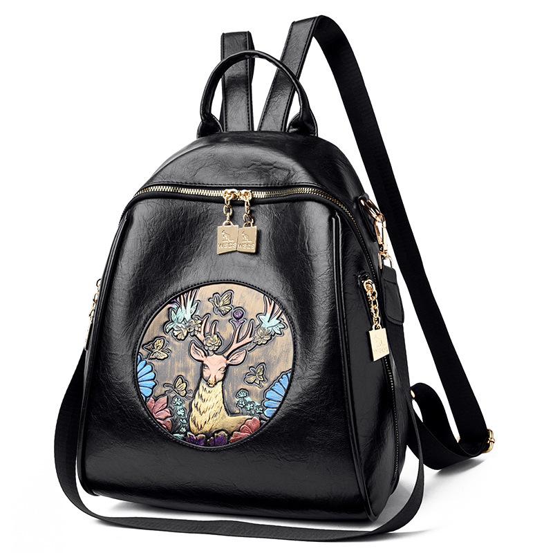 Dual-shoulder Bag - College Student Bag, Fashionable and Versatile, Suitable for Casual Daily Commuting and Traveling.