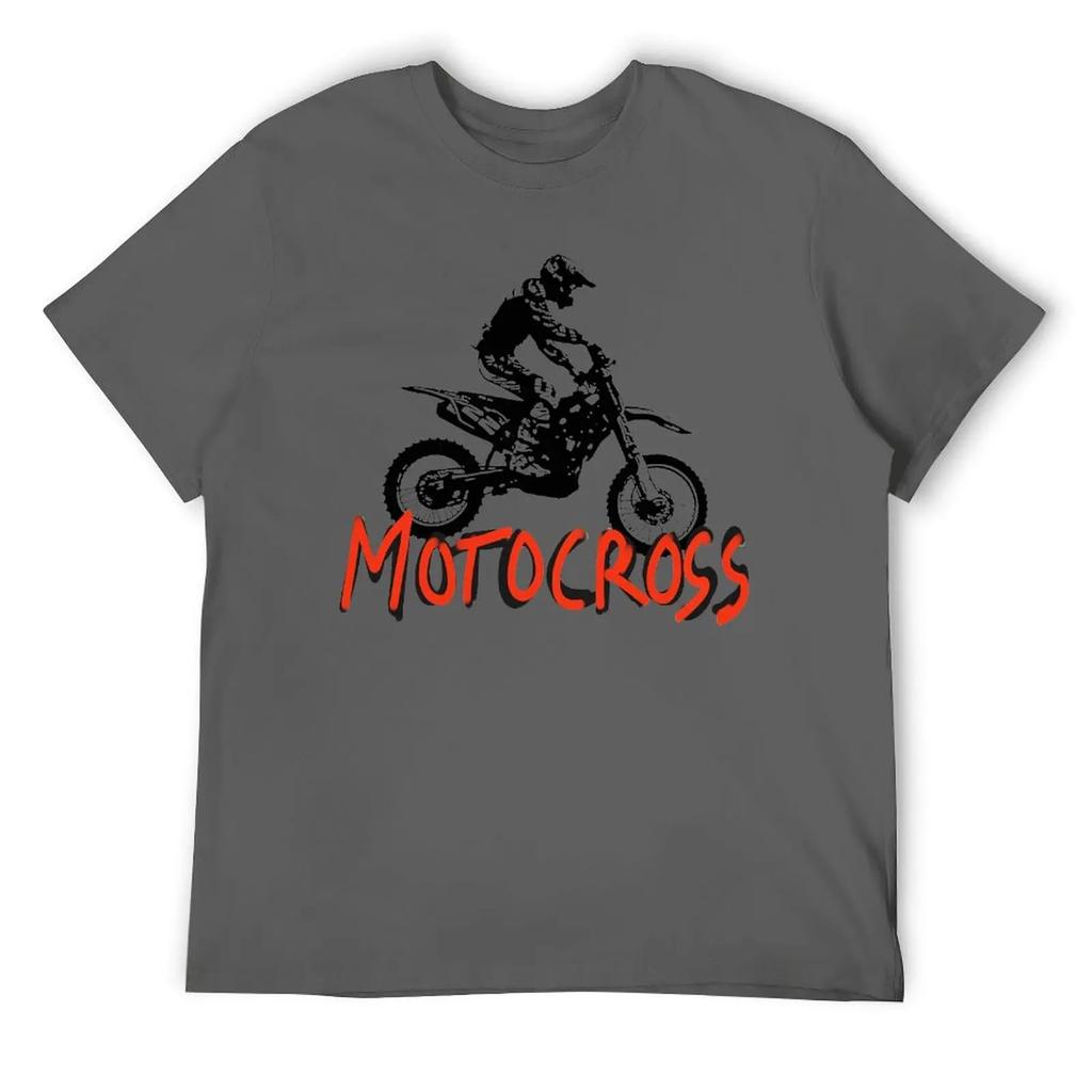Motocross For Sale Top Tee Hipster T-shirt Round Neck Motion Funny Novelty Aactivity Competition USA Size