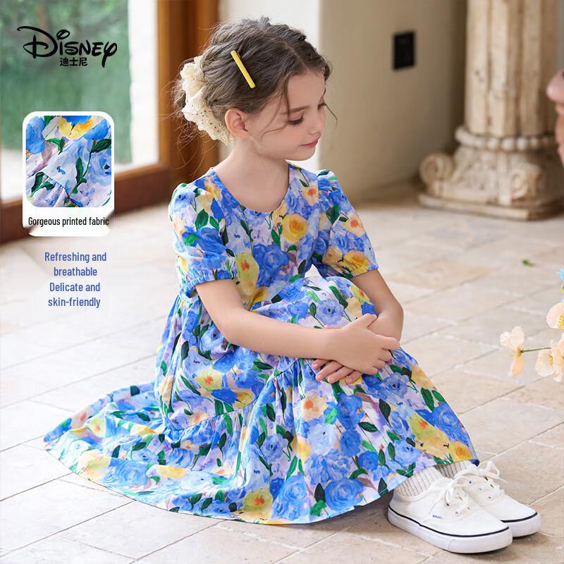 Disney Girls' Floral Summer Dress
