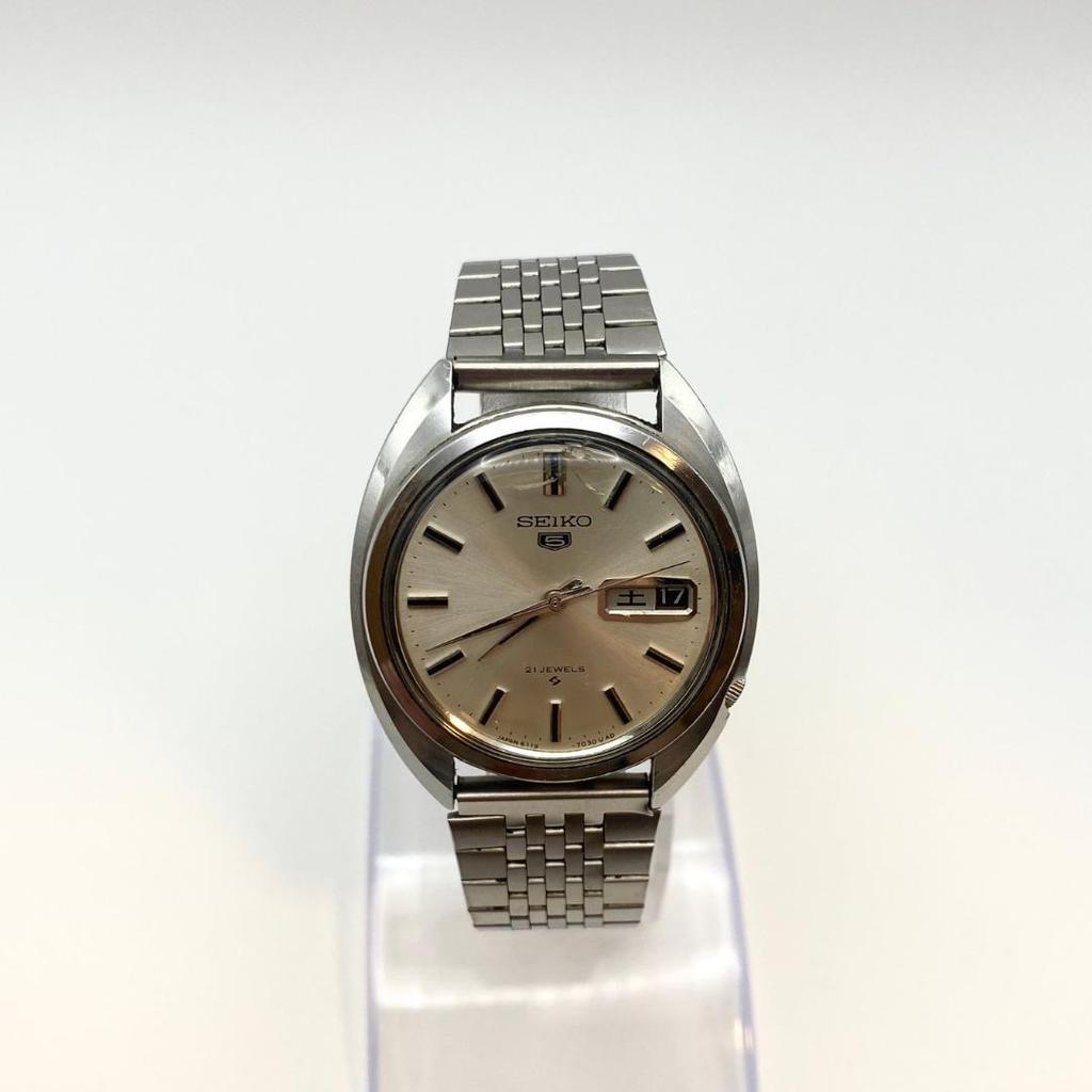 Used SEIKO Watch Working Condition 6119-7030 Automatic i506