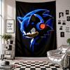 Wall TapestrySonic the Hedgehog Art Hanging Cloth Decorative Background Cover for Room Decoration