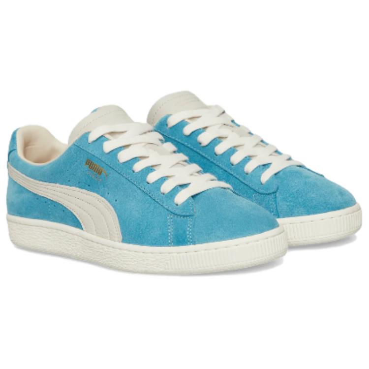 Puma Suede Series Mii Comfortable Versatile Low-Top Sneakers Men sneakers Blue 398553-01